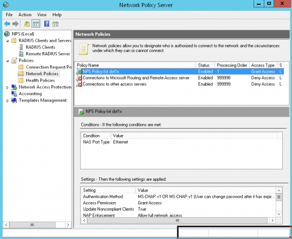 How to Enable Dot1x authentication for wired clients